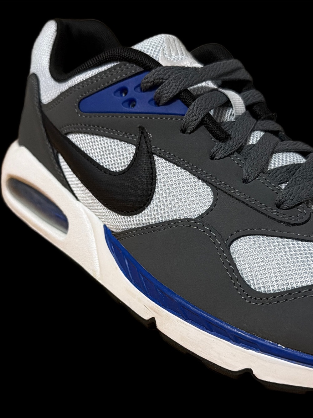 Nike AIR CORRELATE Grey, Black & Blue Sneakers Men’s size 11 EUC - Picture 7 of 12